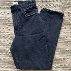 Abercrombie curve love 90s straight jean